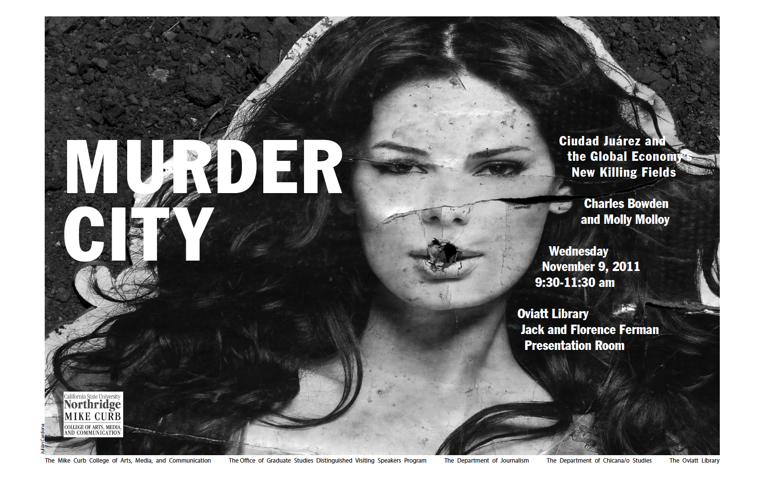 Live broadcast with Charles Bowden and Molly Molloy on "Murder City"