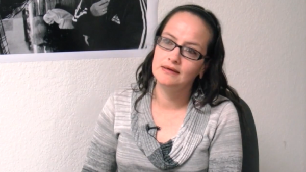 Irma Guadalupe Casas Franco, directora de Casa Amiga, en entrevista exclusiva con El Nuevo Sol. Foto Jesús Araujo / El Nuevo Sol.