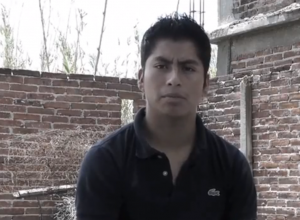 Ceferino Santiago en un video de YouTube producido por la Alianza Nacional de Inmigración Juvenil. NIYA. Cortesía de NIYA.