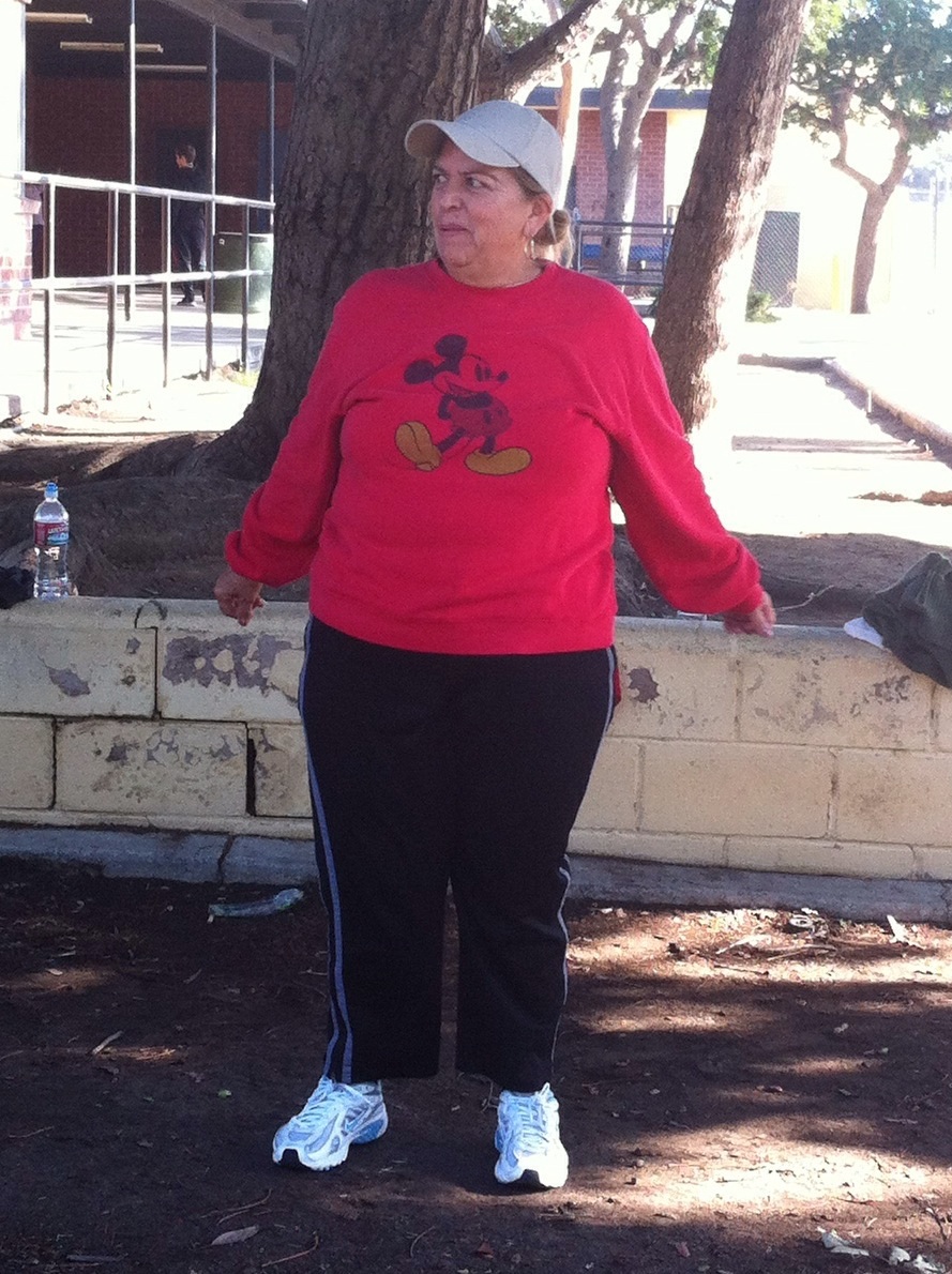 Retired woman loses more weight in three months than in one year